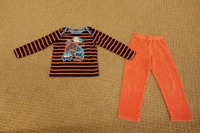 Size 5 / 5T Boys Halloween Pajama Set - Sergent Major