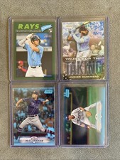 2026 Topps Heritage - Carson Williams RC GREEN RAYS Blue Foil (4) SSP Insert...