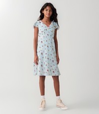Gap Doen Girls Dress Size XL Blue Floral 14” ptp 30” Long 2024 Limited Edition