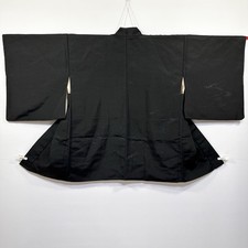 Japanese Silk Kimono Haori Jacket Samurai Vintage Unisex Traditional Robe