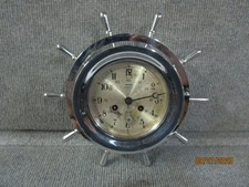 Vintage Salem Ships Bell Clock Untested