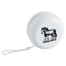 'Clydesdale Horse' Retro Style Yo-Yo (YY00045475)