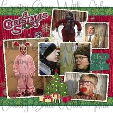 20oz Skinny Tumbler Christmas Sublimation Transfer Ready To Press