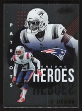 2021 Panini Absolute J.C. Jackson Unsung Heroes #UH14 Card