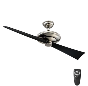 Damp Outdoor Indoor 52 2bld Airplane Ceiling Fan Remote Elegant