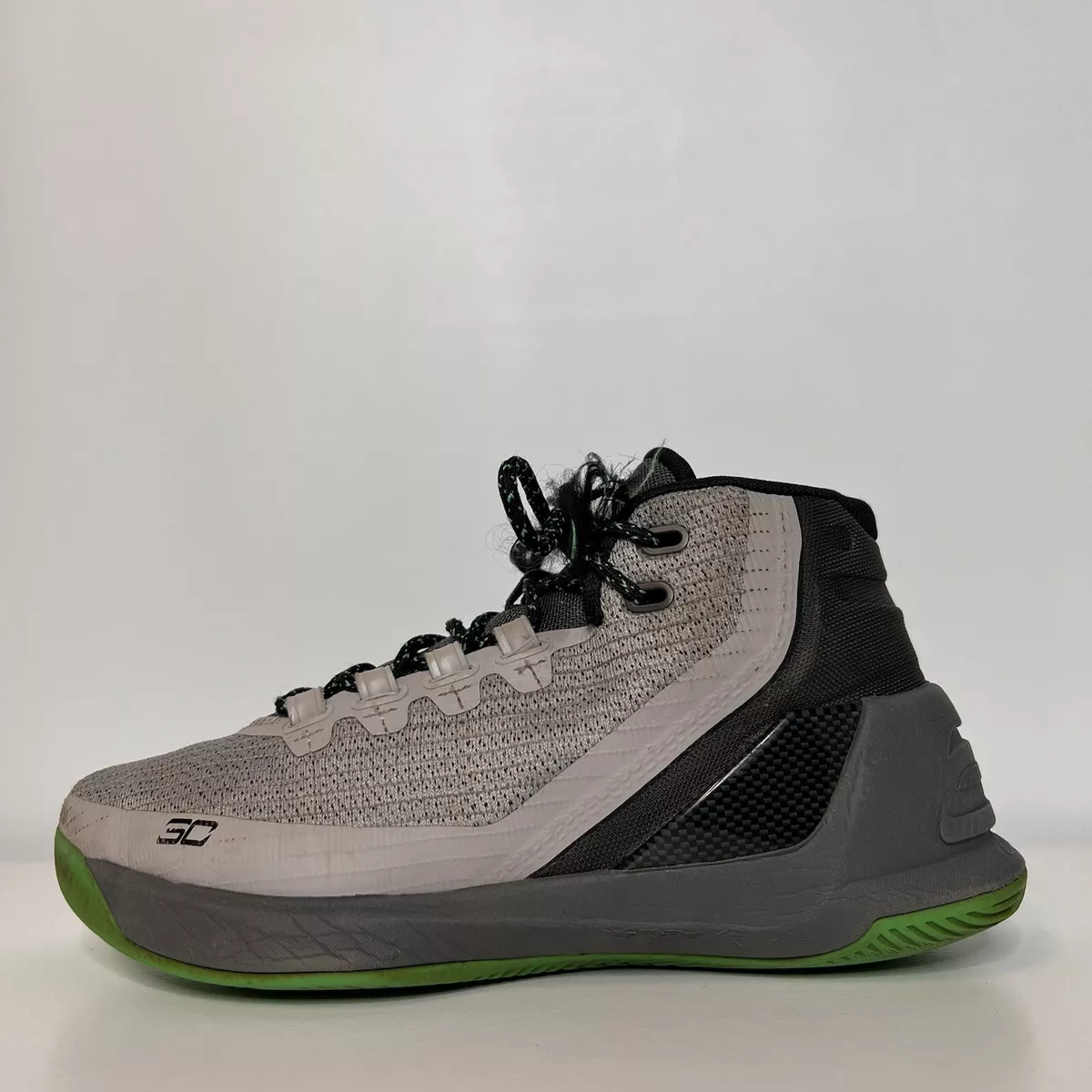 Arqueológico Nublado Elucidación Under Armour Curry 3 1274061-289 Gray Green Basketball Shoes Youth US Size  5Y | eBay