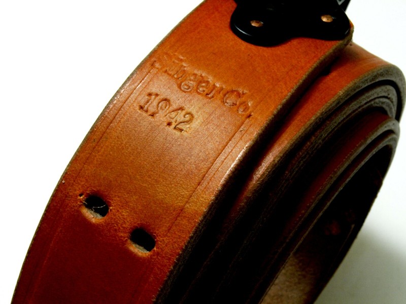 M1 Garand, 1903  rifle sling SINGER CO. 1942 PREMIUM  M1907 leather REPRO NEW