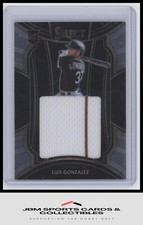 2021 Panini Select #RJS-LG Luis Gonzalez Rookie Jumbo Swatch