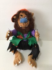 12" Rare Halloween Wolf-man Plush - No Tags