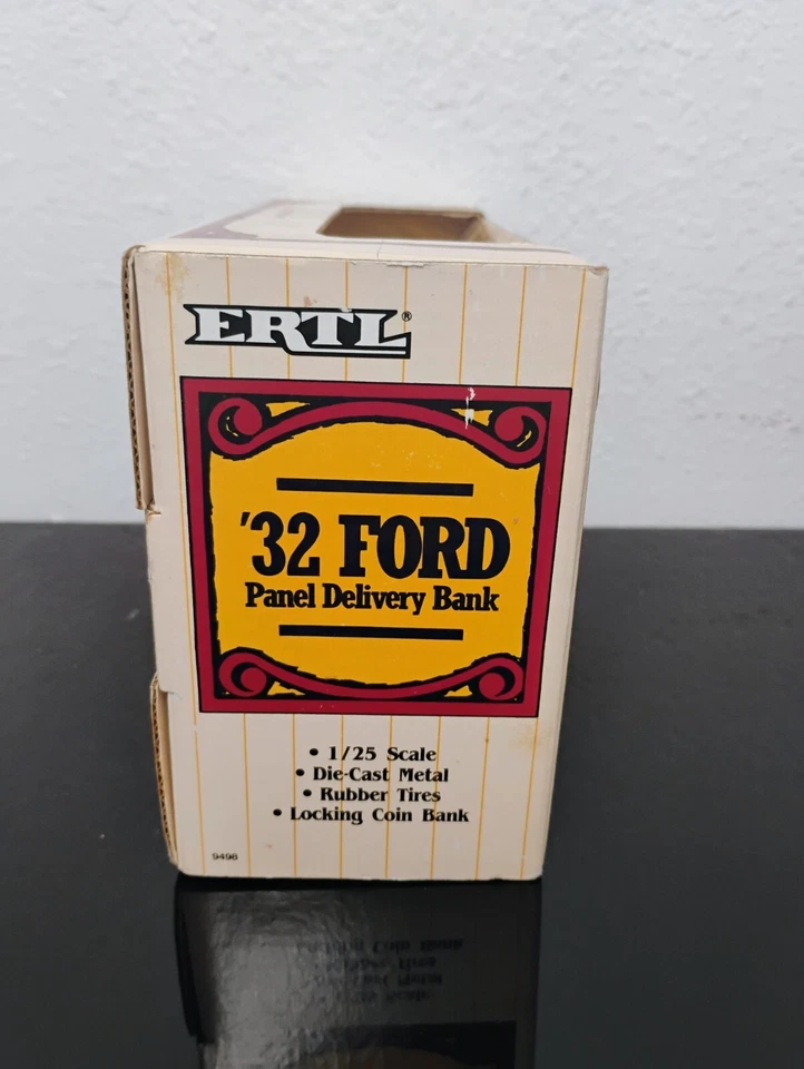Vintage 1991 Diecast Model '32 Ford Panel Delivery Bank Anheuser Busch - Image 4 of 4