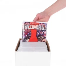 10 Comic Books Storage Boxes Short Holds 150-175 Stackable Durable Archive BCW