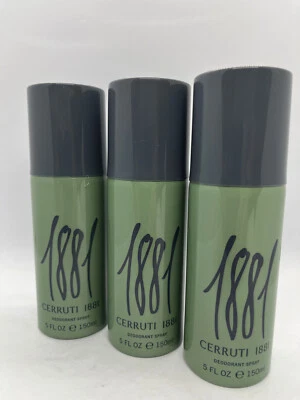 (86,64€/1L) Cerruti 1881 Homme 3 x 150 ml Deo Deodorant Bodyspray Deo Spray