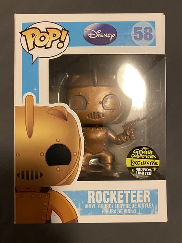 Funko Pop! Rocketeer (Patina) #58 Gemini Exclusive Limited 480 RARE Vaulted