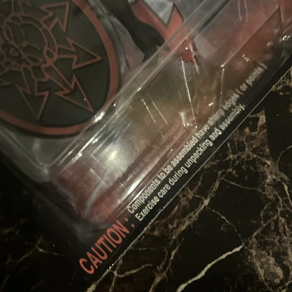 Figura de acción Chaos Comics Brian Pulido Dama de la muerte Demonio Purgatori nueva Foto 4 de 4