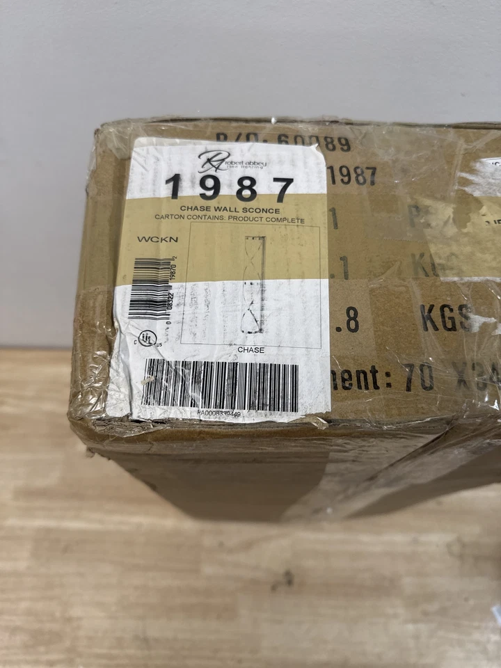 Barra de baño doble Robert Abbey 1987 Chase 26" - latón antiguo Foto 2 de 2