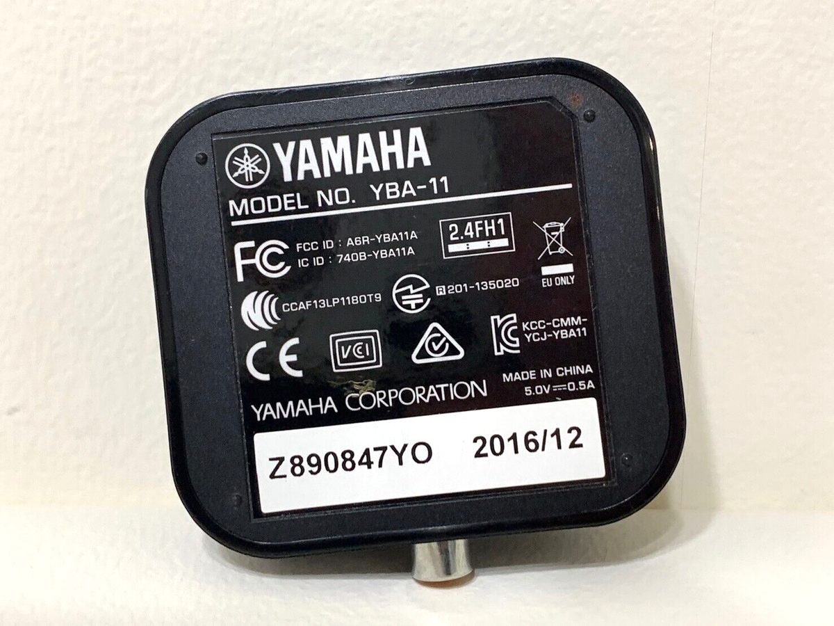 YAMAHA YBA-11 Bluetooth Wireless Audio Receiver Adapter | eBay YAMAHA YBA-11 Bluetooth Wireless Audio Receiver Adapter | eBay