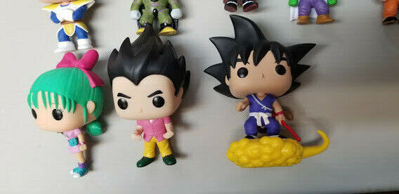 Funko Pop! Animation Figures Lot of 10 Dragon Ball Z - Loose OOB