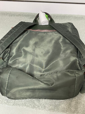 Aimee Kestenberg Sardinia Nylon Backpack Olive Green with 