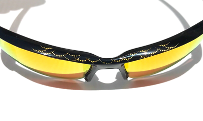 Oakley FLAK 2.0 SCALES Black Gold POLARIZED Galaxy RUBY Lens
