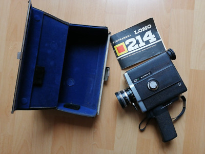 LOMO 214  Kinokamera Super 8  Vintage  Filmkamera ( Bild 1 bis 5 )