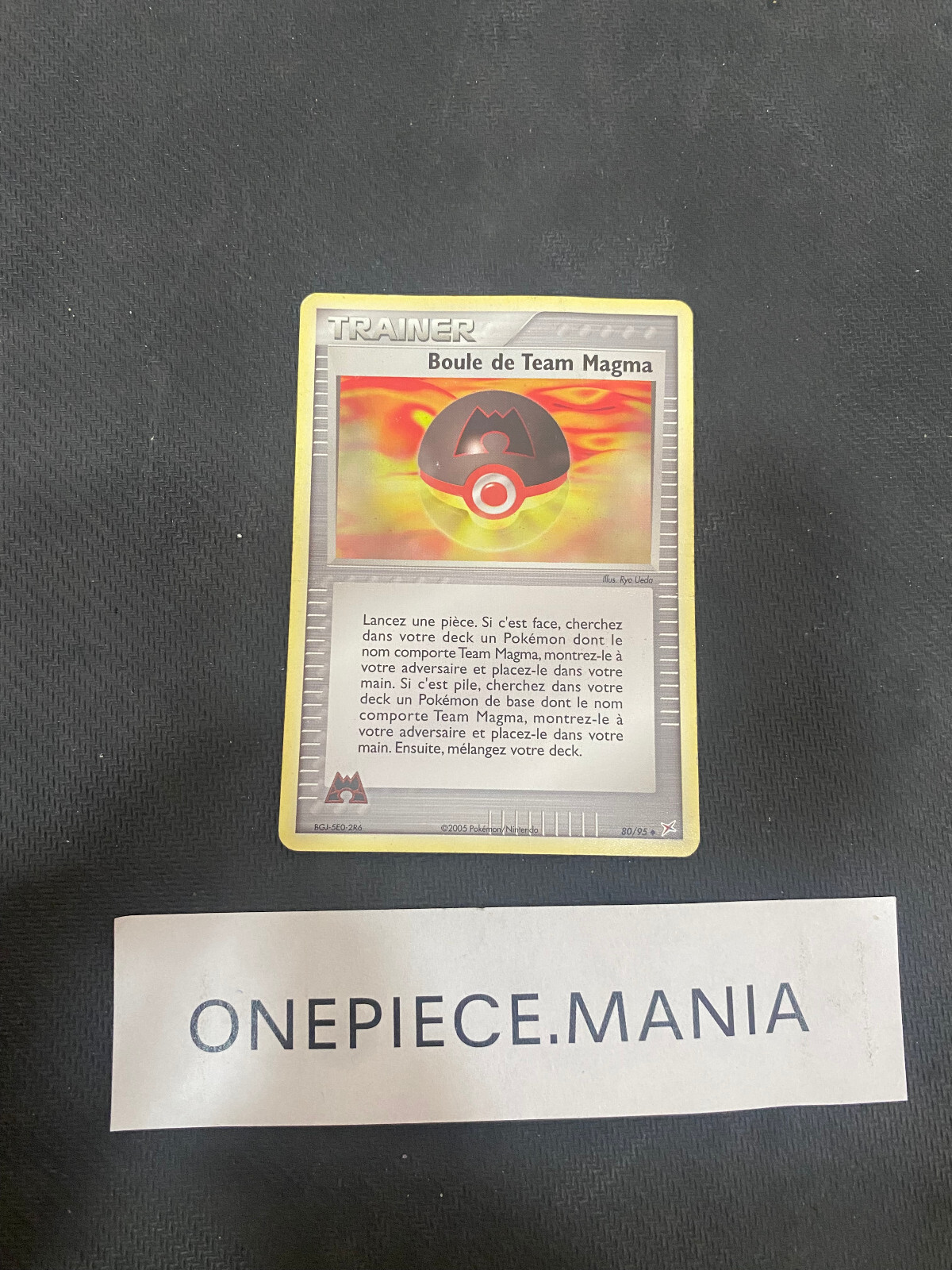 Team Magma Ball Pokémon Card