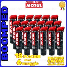 MOTUL C1 CHAIN CLEAN PULITORE SPRAY CATENA MOTO BICI MOTOSEGA 18 x 400ML 18MO16
