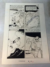 WORLD AROUND US #30 comic art UNDERSEA TREASURE DIVING CLASSICS ILLUSTRATED