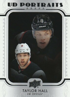 2019-20 Upper Deck UD Portraits Lot of (4) - Hall, Hertl, Dubois, Senyshyn