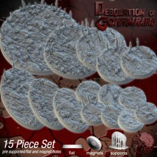 Blood God Bases Legion Terrain Scenery Tabletop Miniatures 28mm