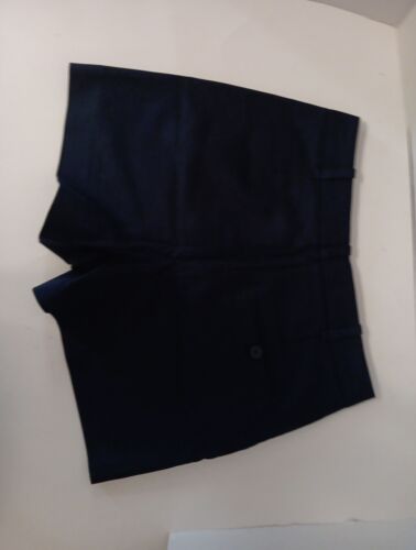 Zara Basic Collection Shorts Damen Gr. Small Schwarz Baumwolle Gürtelschlaufen - Bild 2 von 11