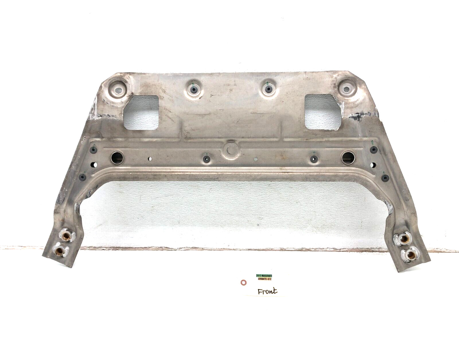 2017-2022 MASERATI LEVANTE FRONT UNDER ENGINE SKID PLATE REINFORCEMENT BRACE OEM