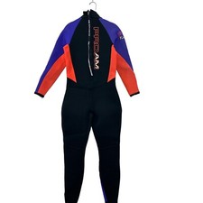 Women's HO PRO-AM SERIES Black Neoprene HEAT WAVE WETSUIT Full Body Warm Size M