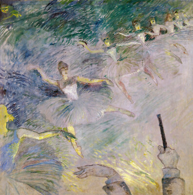 Henri de Toulouse-Lautrec: Ballet Dancers 22x30 Archival Quality Fine Art Print