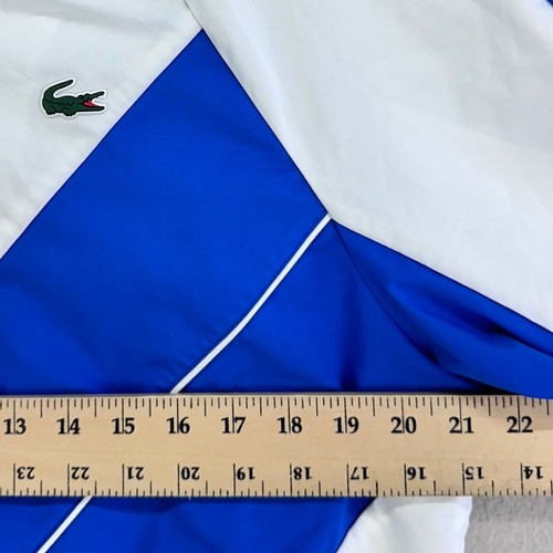 Lacoste x NOVAK DJOKOVIC Tennis Jacket Mens 54/Large Full-Zip Hooded Windbreaker - Picture 7 of 11