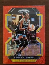 2022 Panini Prizm WNBA Azura Stevens Ruby Red Wave Prizm #11 Chicago Sky