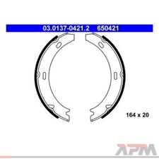 ATE 03.0137-0421.2 Bremsbackensatz Feststellbremse für Porsche Boxster