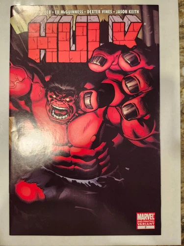 Hulk #2 2nd Print Red Hulk (Marvel Comics)
