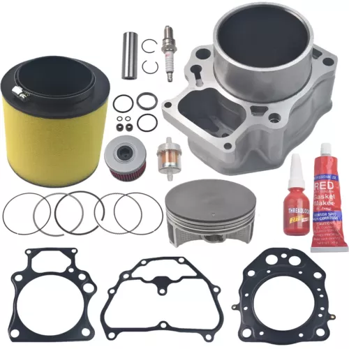 FOR 2020-2024 Honda TRX520 TRX 520 FOREMAN RUBICON CYLINDER PISTON TOP REBUILD - Picture 2 of 12