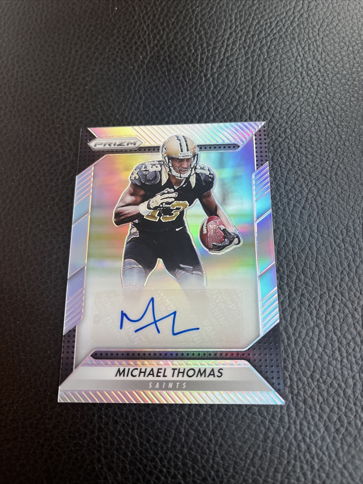 Michael Thomas 2016 Panini Prizm Rookie Silver Prizm Autograph #RA-MTH Saints RC