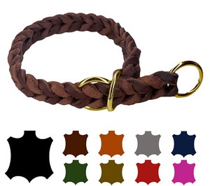 Zugstopp Halsband Leder | eBay.de