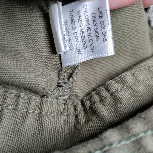 SO Youth Denim Jean Jacket Girls L Army Green Button Up Collared Long Sleeve - Picture 9 of 9