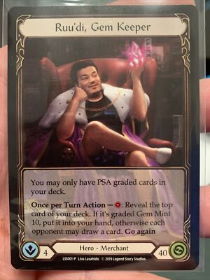 flesh and blood rudy card THE IS A SCAM Flesh and Blood - Ruu'di,