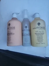 Hairitage Outta My Hair Shampoo 13 oz Conditioner And Leave In