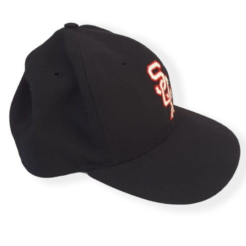Vintage 80's Roman Pro Black Label Chicago White Sox Fitted Hat Cap 7 1/8 MLB - Picture 3 of 7