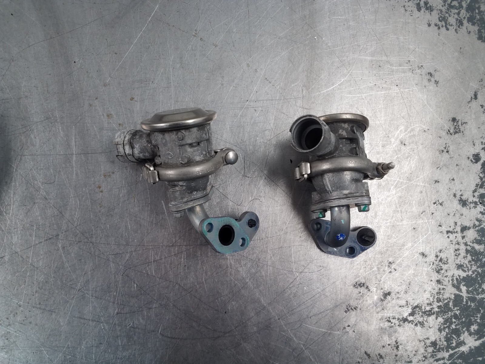 2021 McLaren 765LT 4.0L M840T Left / Right EGR Valves #5537 C7