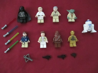 han and leia lego figures