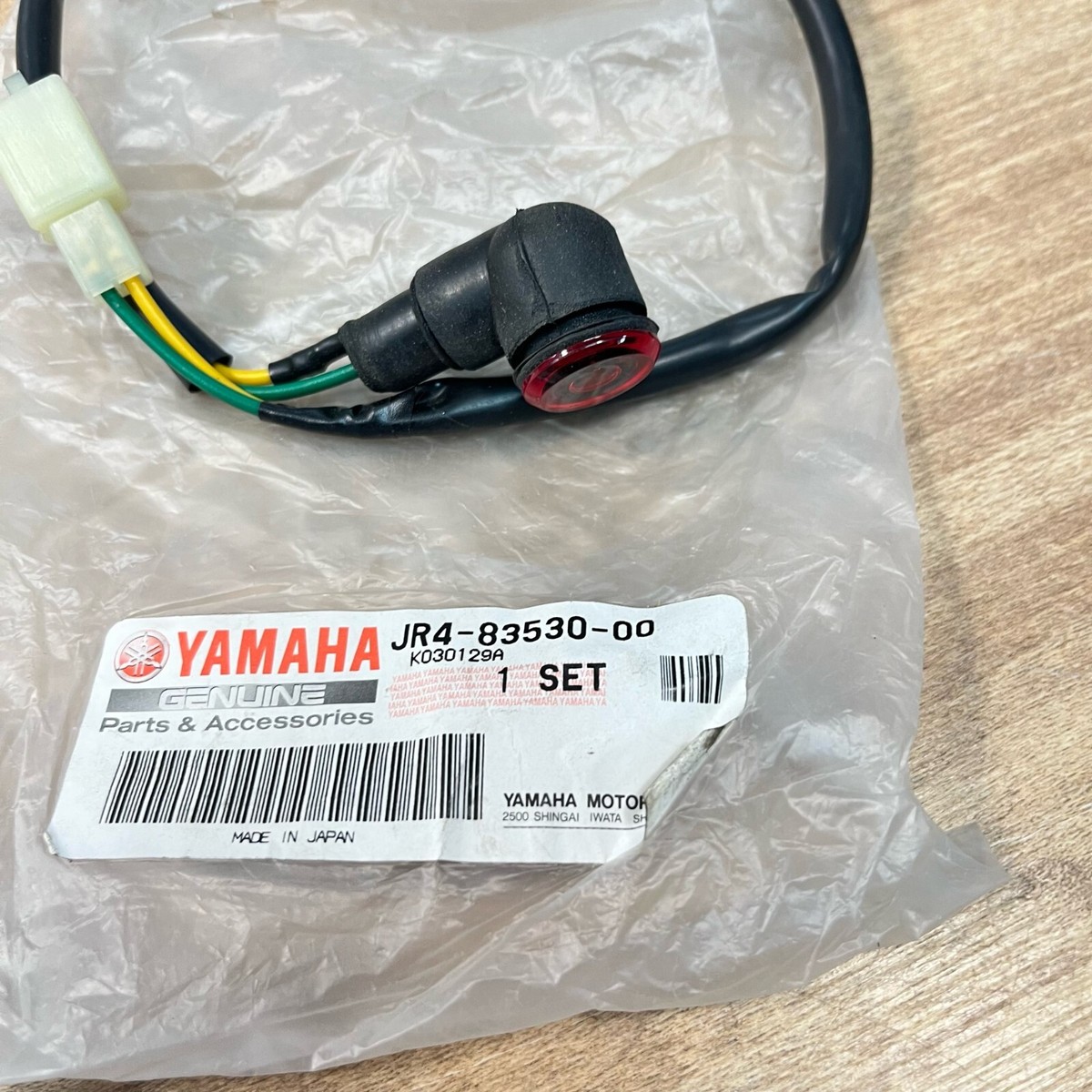 YAMAHA OEM NOS PILOT LIGHT ASSEMBLY / JR4-83530-00 / GOLF CART | eBay