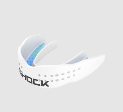 PAY LESS! Shock Doctor SuperFit All Sport Mouthguard (White)