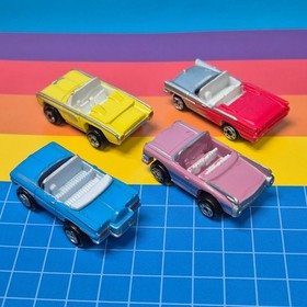 Micro Machines American Convertible Coupe classic x4 1989 Galoob