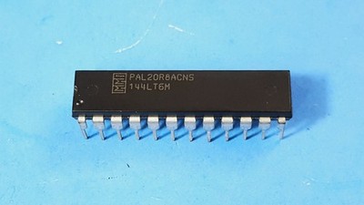 2PCS- IC, OT PLD, PAL20R8ACNS, 24-PIN, Monolithic Memories Inc (MMI)